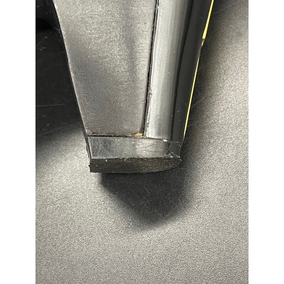 Coach Kathie Leather Calf Signature Heels Black with Gold Accent Hardware Size 6 - Picture 12 of 16